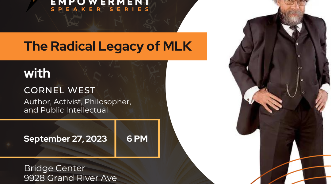 Dr. Cornel West to keynote DABO’s Community Empowerment Speaker Series Wednesday